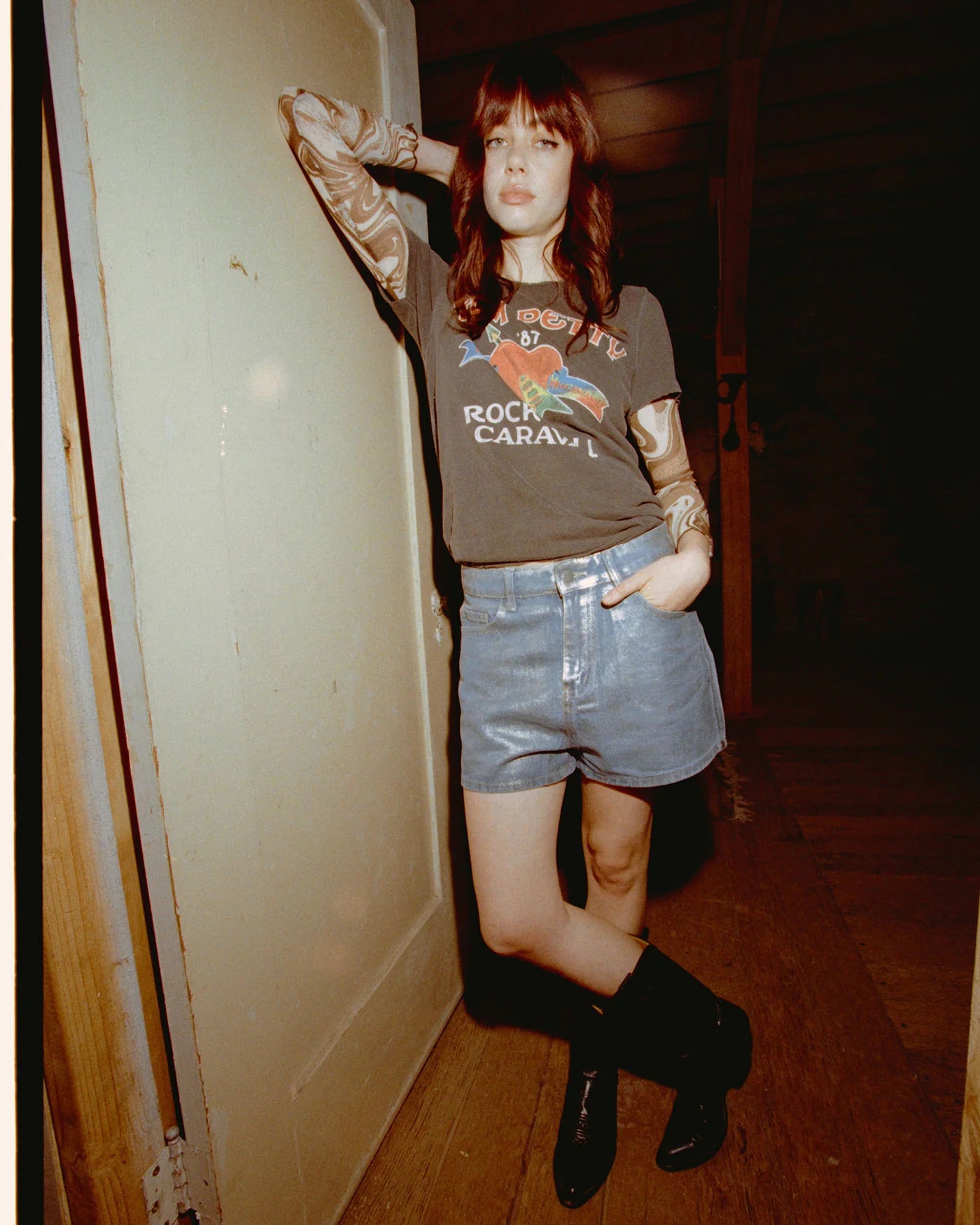 Women's Tom Petty Rock N Roll Caravan Original Tee