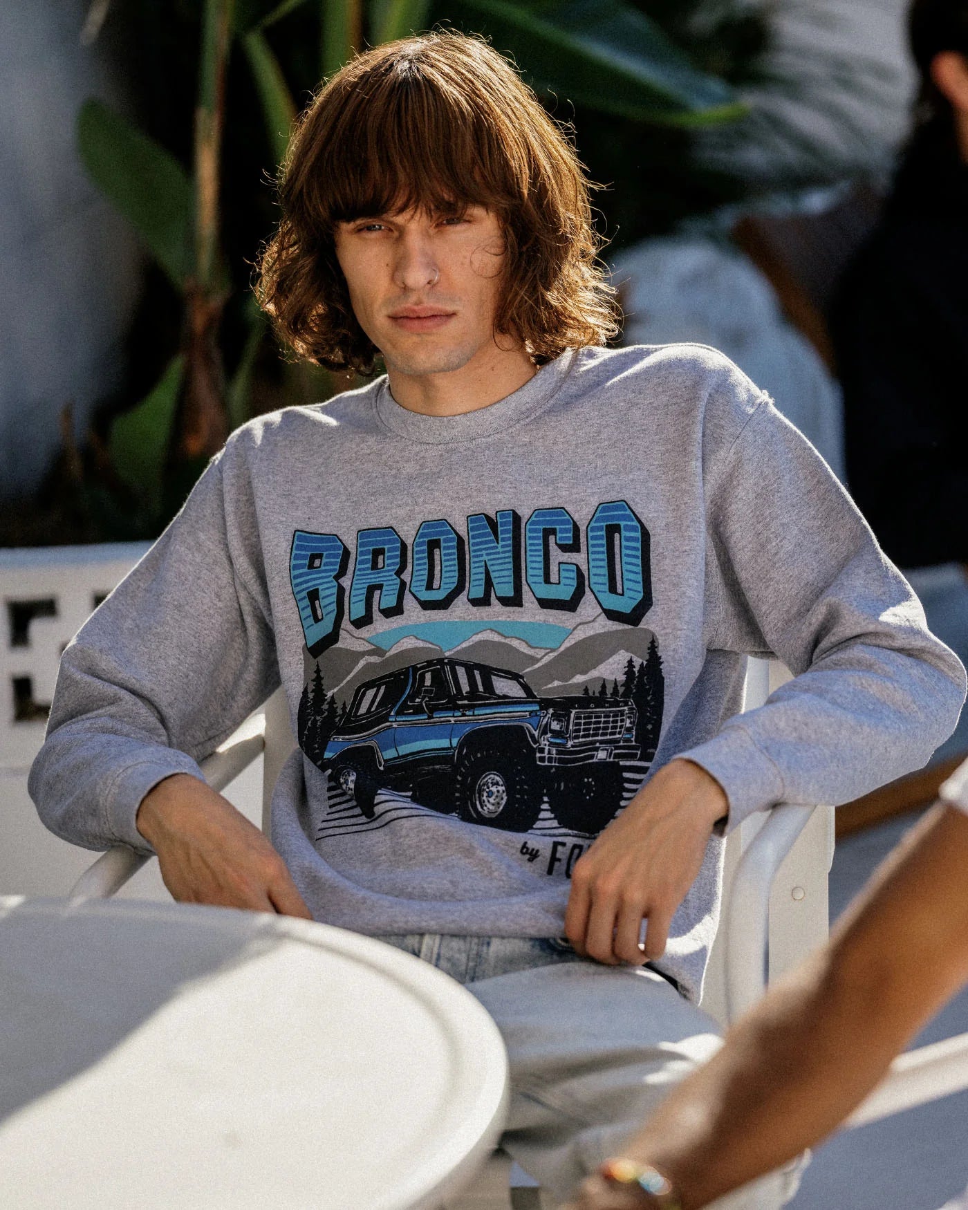 Bronco By Ford Fleece - Heather Grey