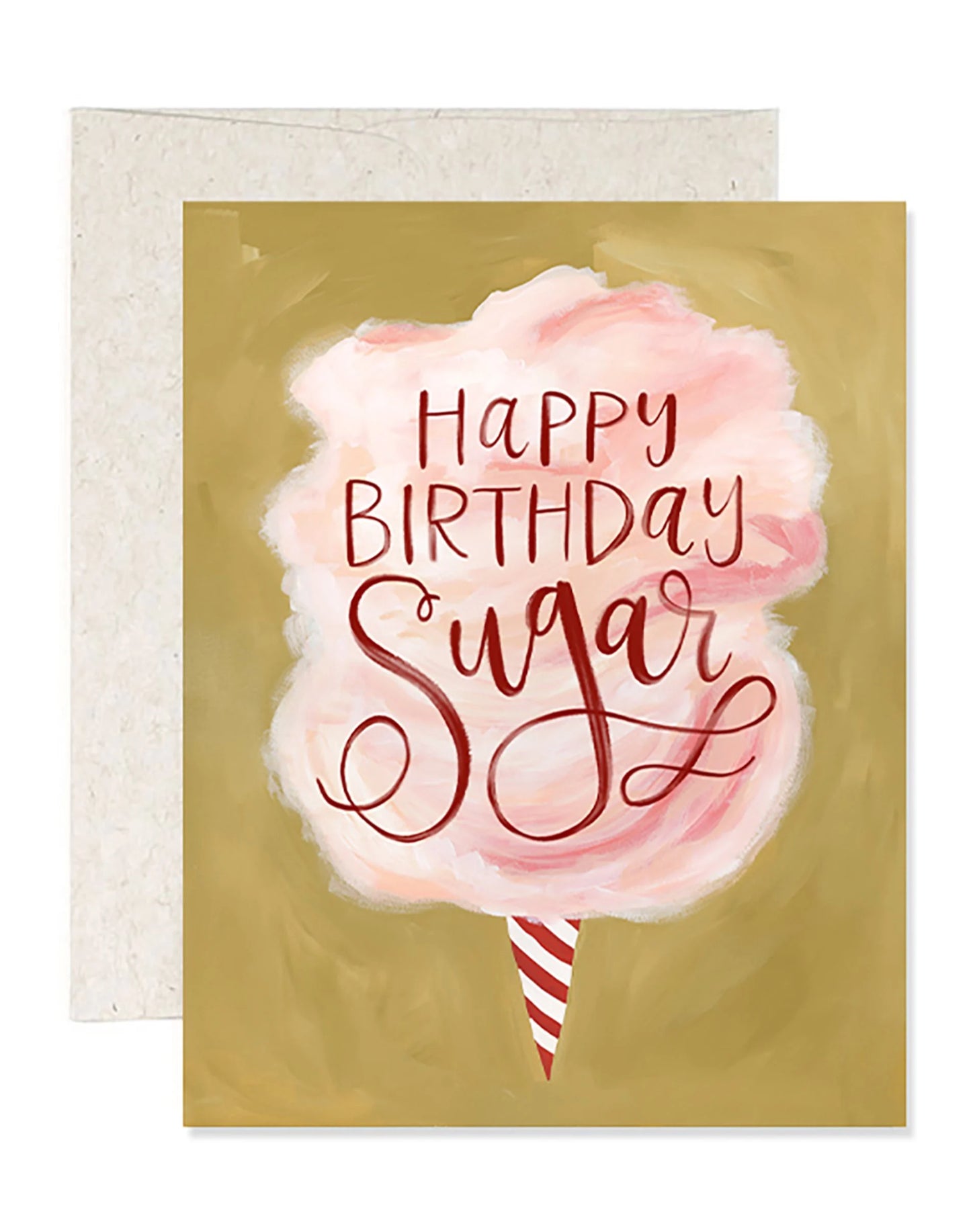 Cotton Candy Birthday Card