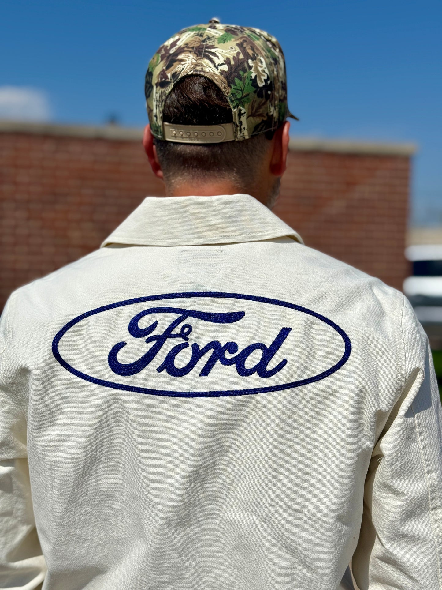 Ford Number One Garage Jacket - Wimbledon White