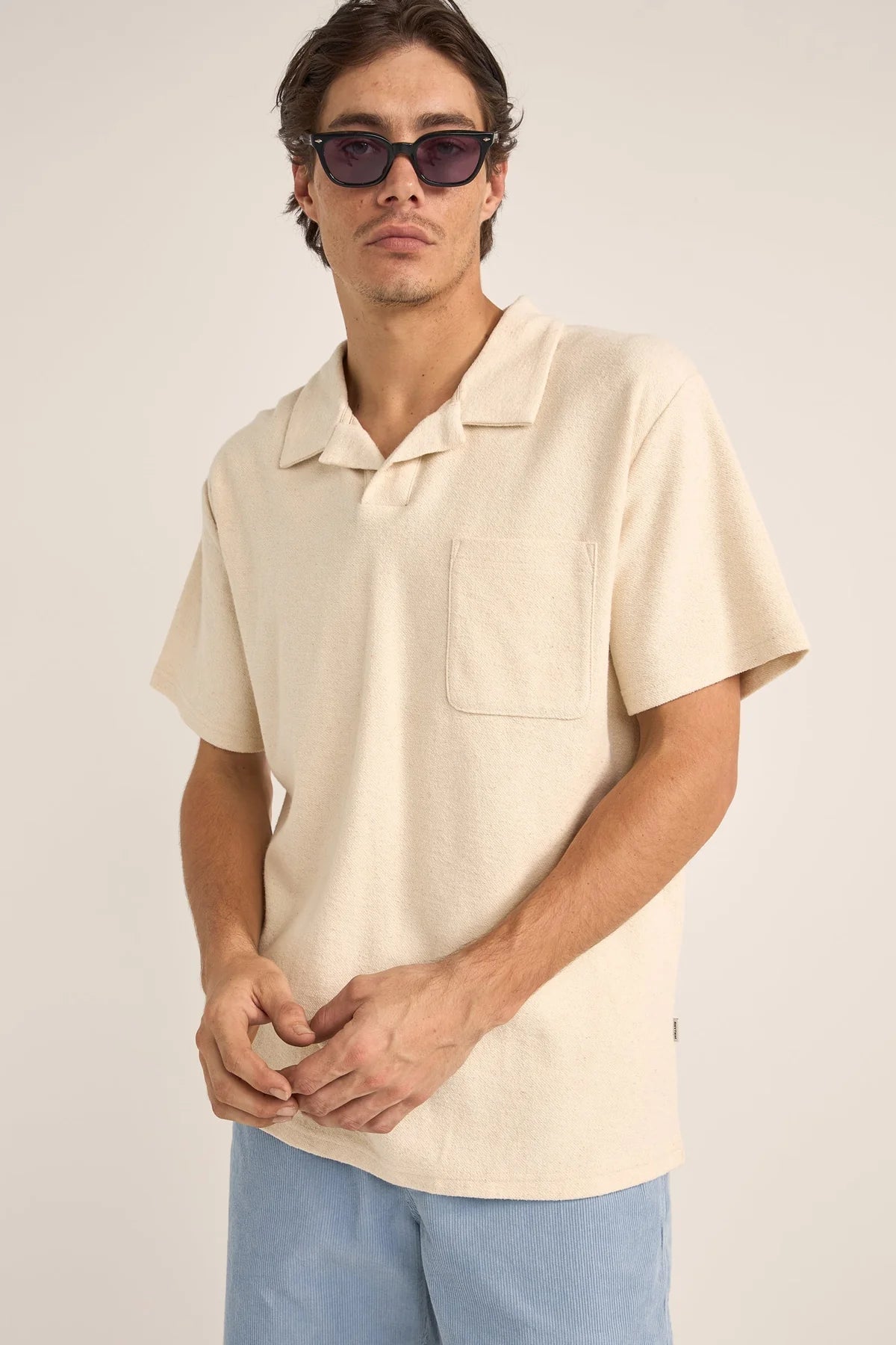 Vintage Terry Polo - Natural