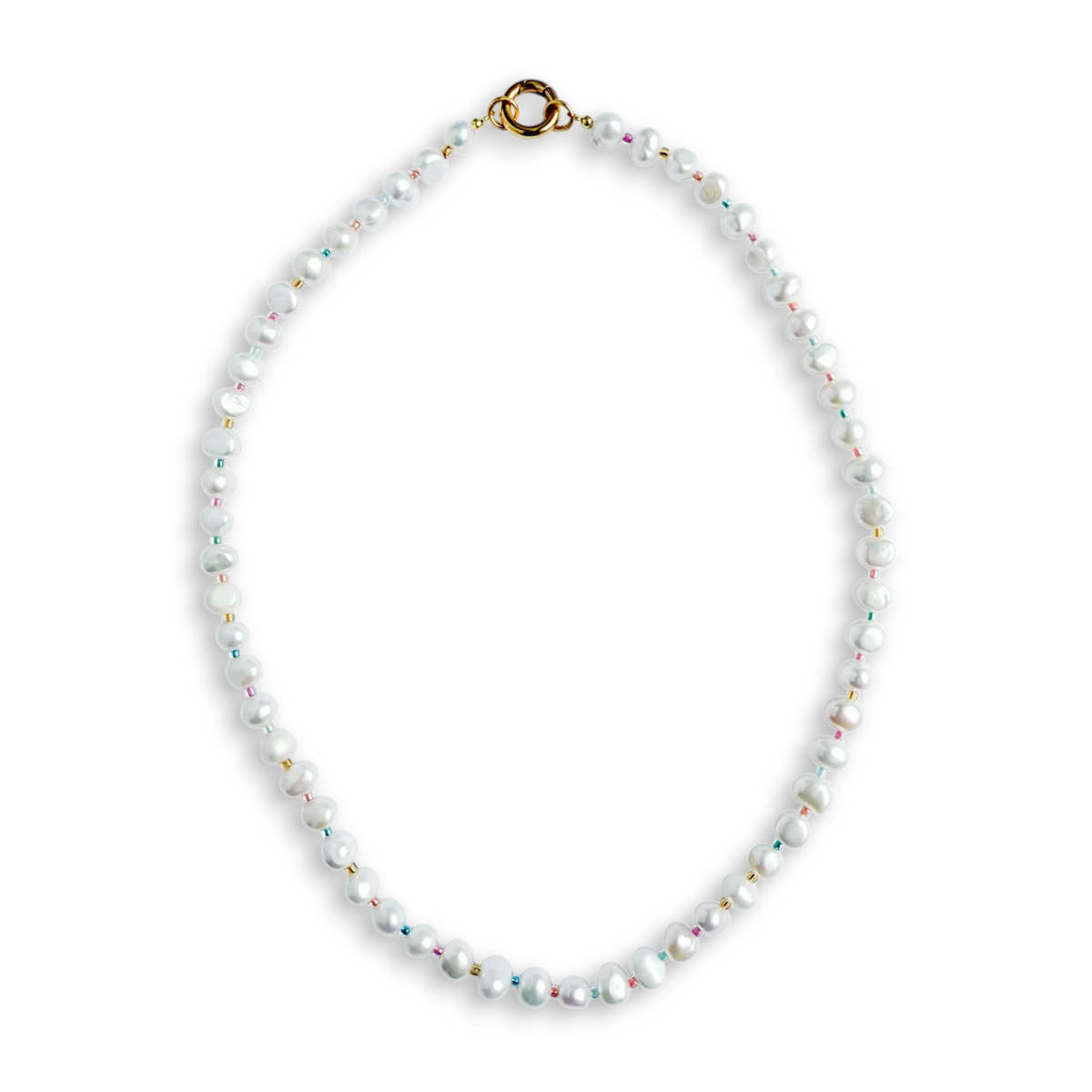 Freshwater Pearl Necklace - Confetti