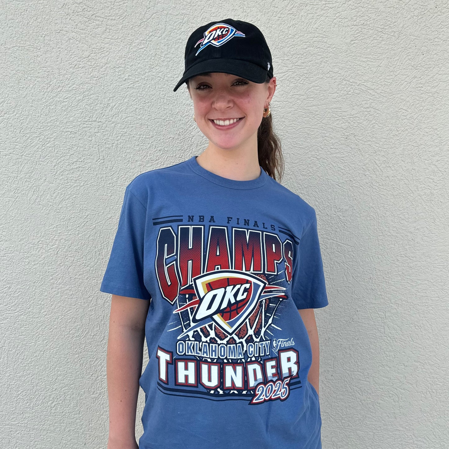 OKC Thunder Champion Cadet Tee - Blue Champs