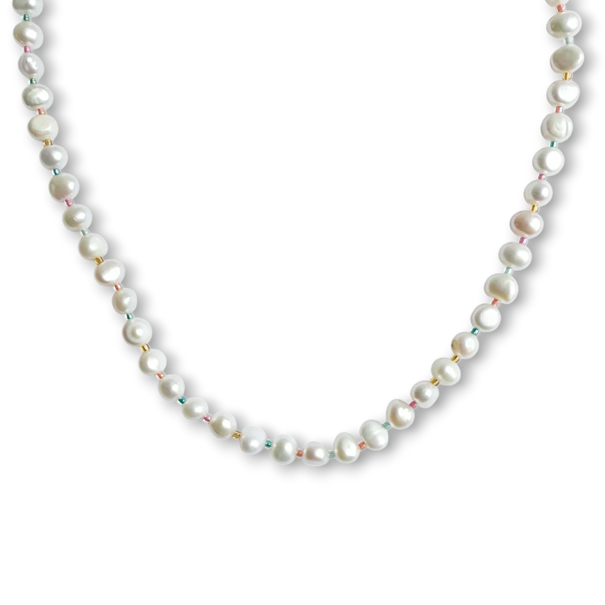 Freshwater Pearl Necklace - Confetti