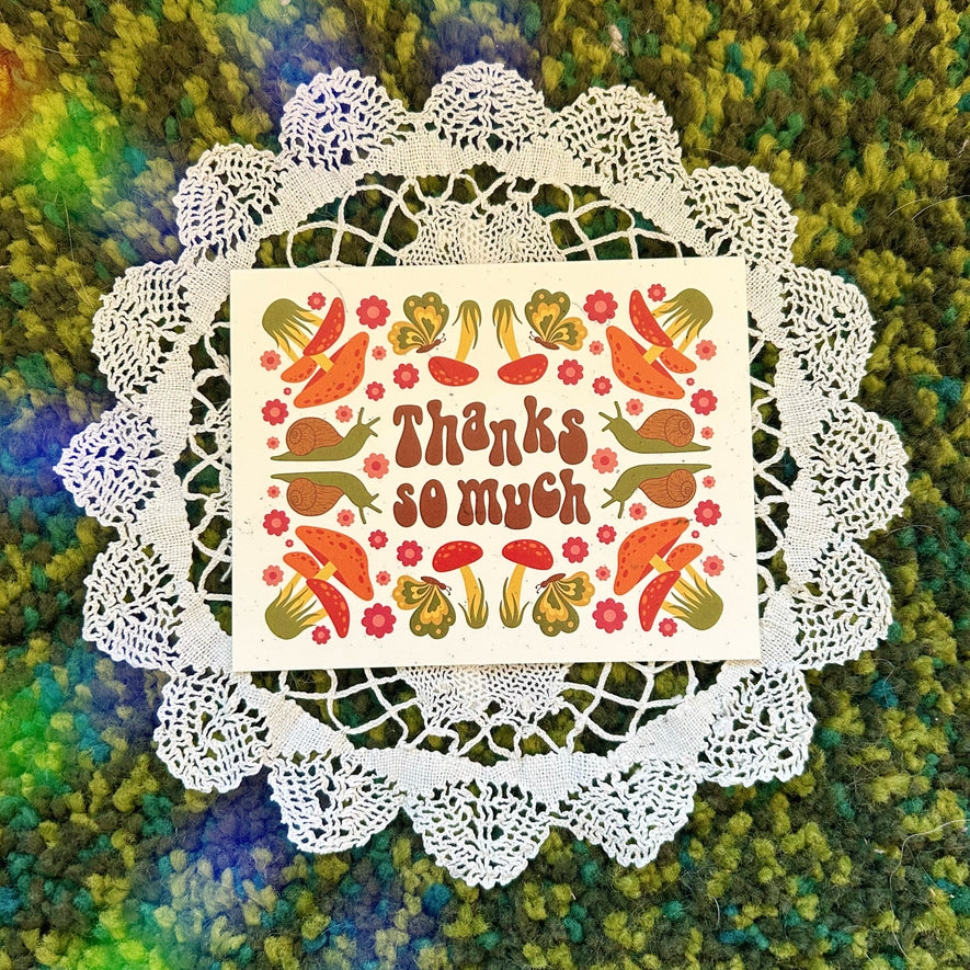 Thank You Snail Card