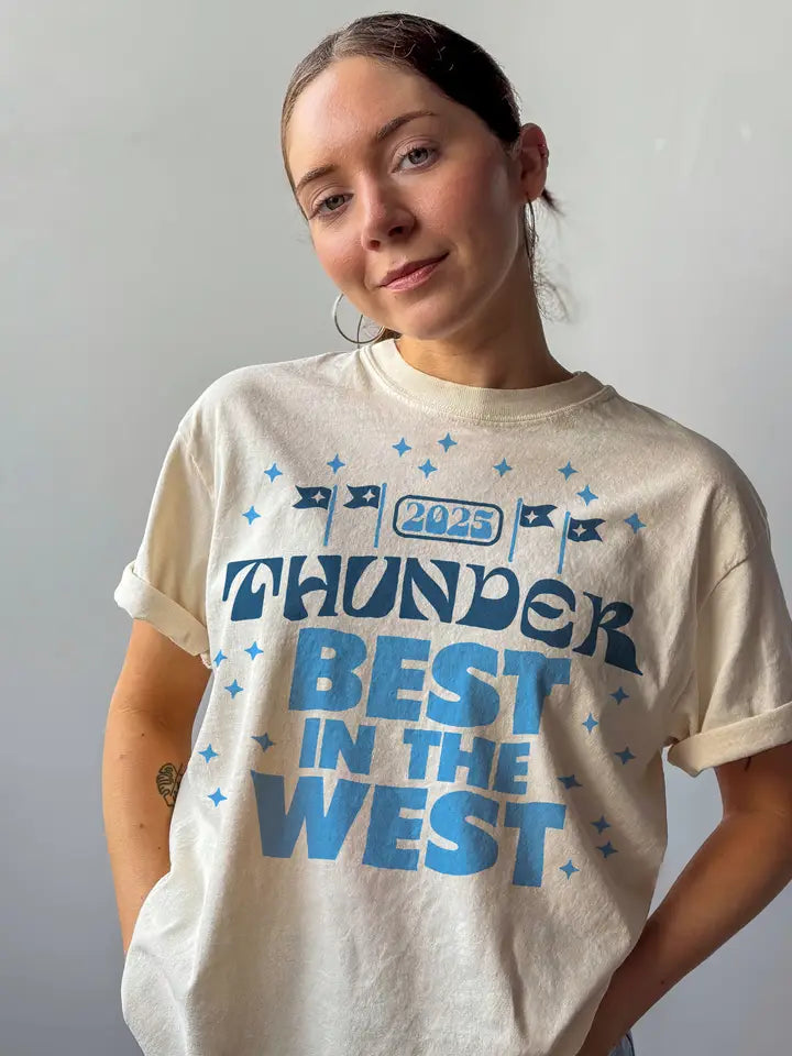 Best In The West Tee - Off White