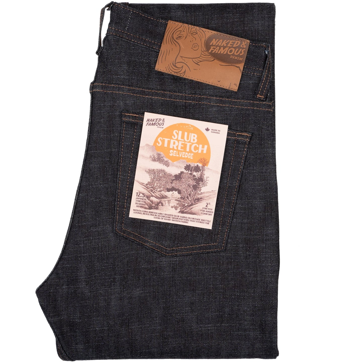 Weird Guy - Slub Stretch Selvedge - Indigo