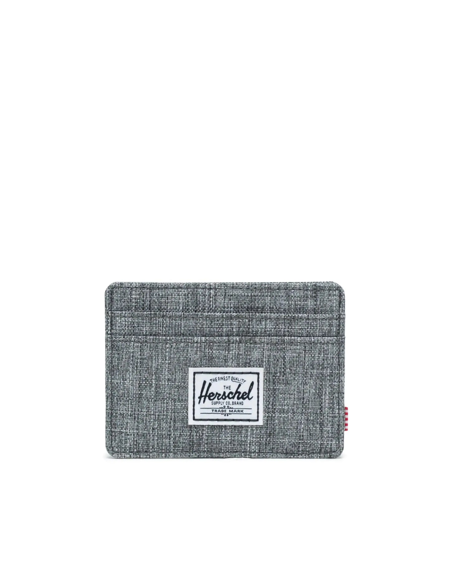 Charlie Cardholder Raven Crosshatch