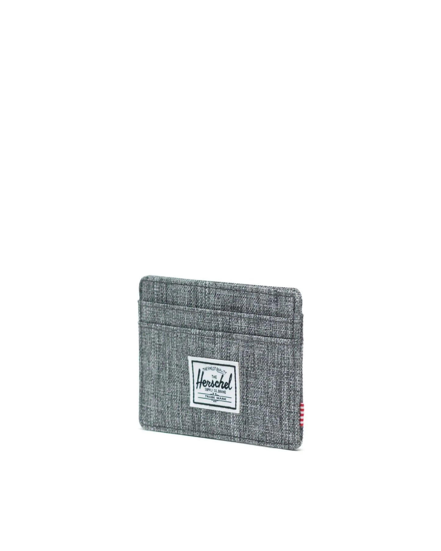 Charlie Cardholder Raven Crosshatch
