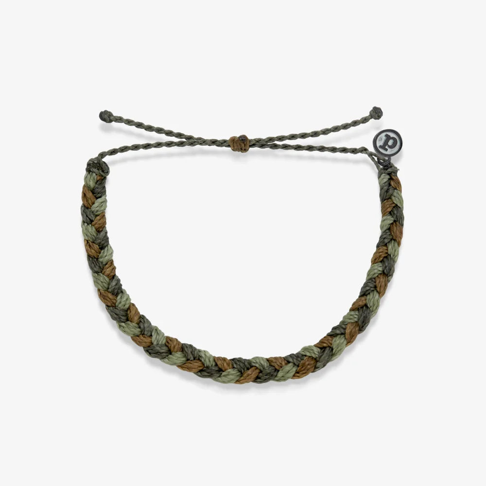 Braided Bracelet - Moss