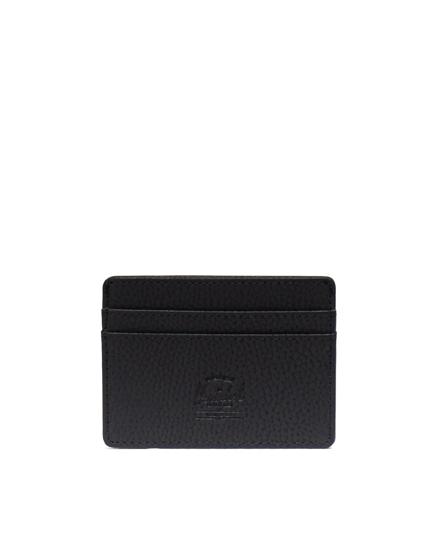 Charlie Cardholder Vegan Leather Black