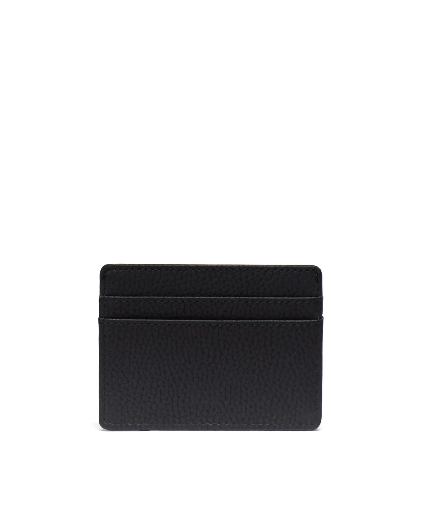 Charlie Cardholder Vegan Leather Black