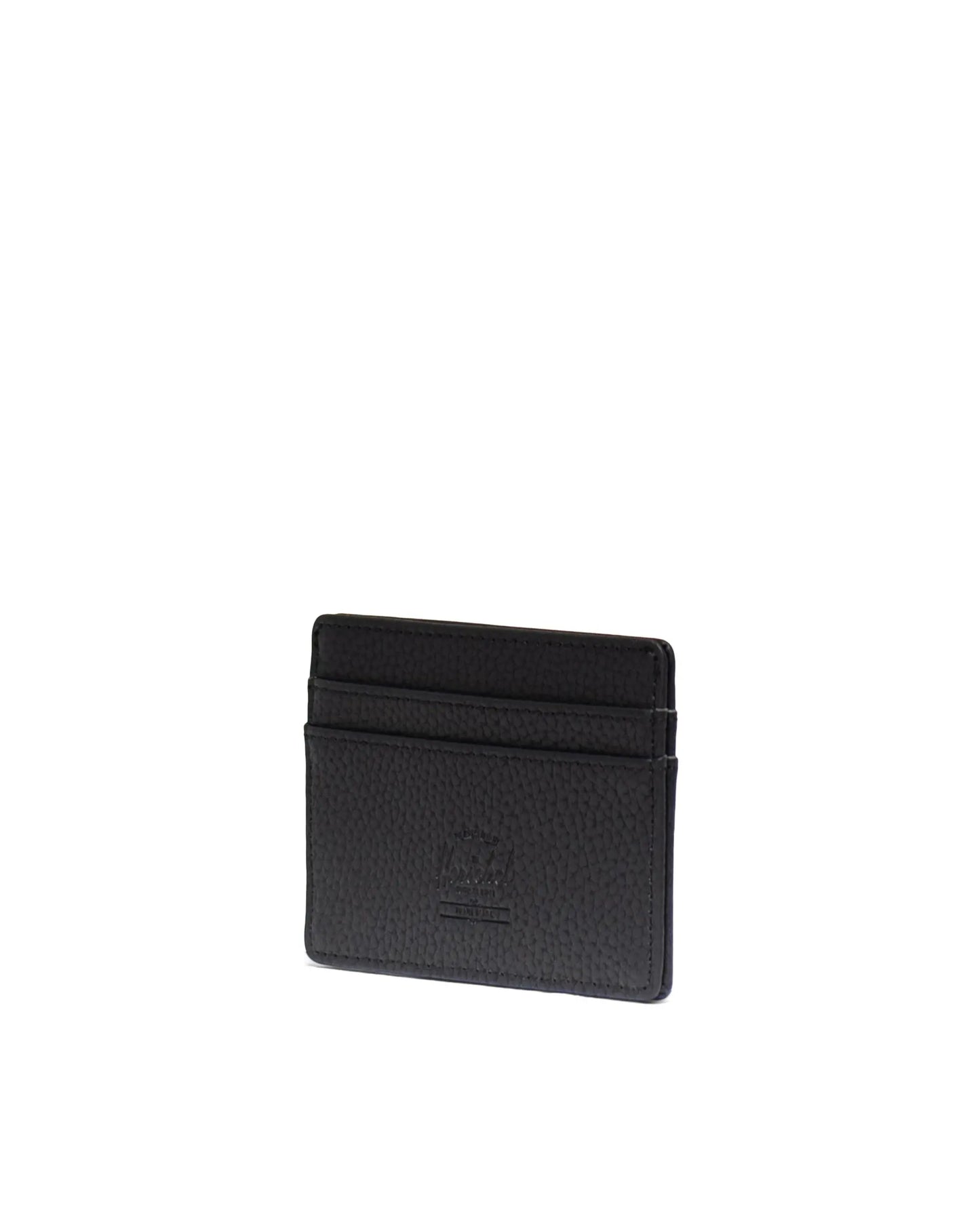 Charlie Cardholder Vegan Leather Black