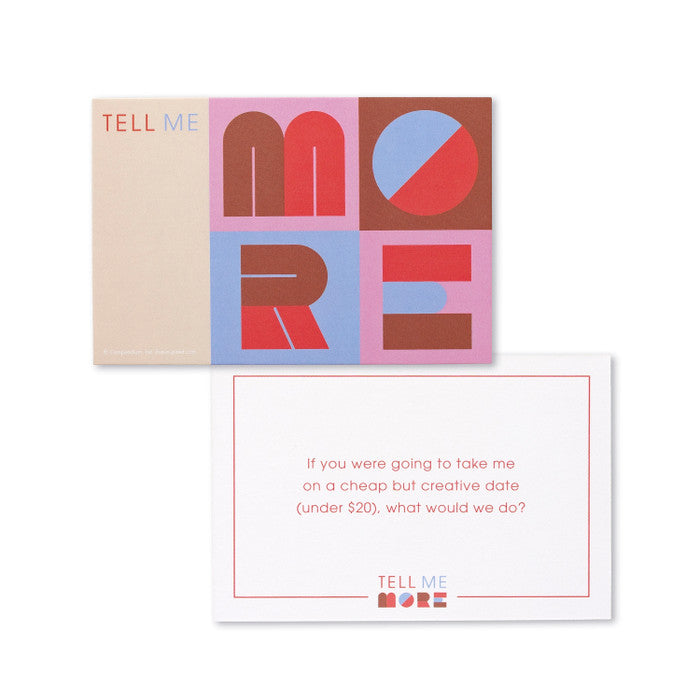 Tell Me More Game (Couples Edition)