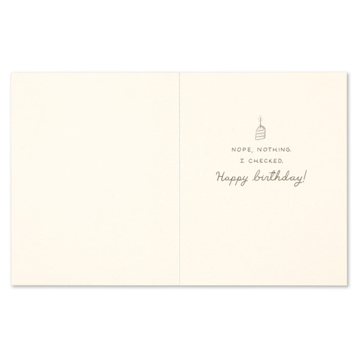 Nothing Better Card