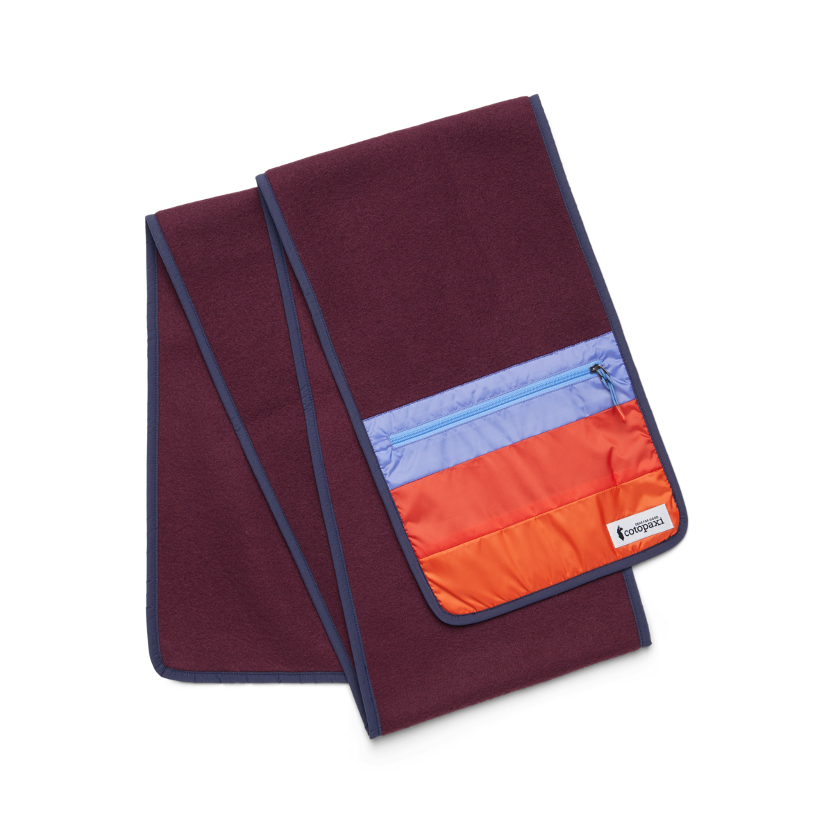 Teca Fleece Scarf - Wine Time