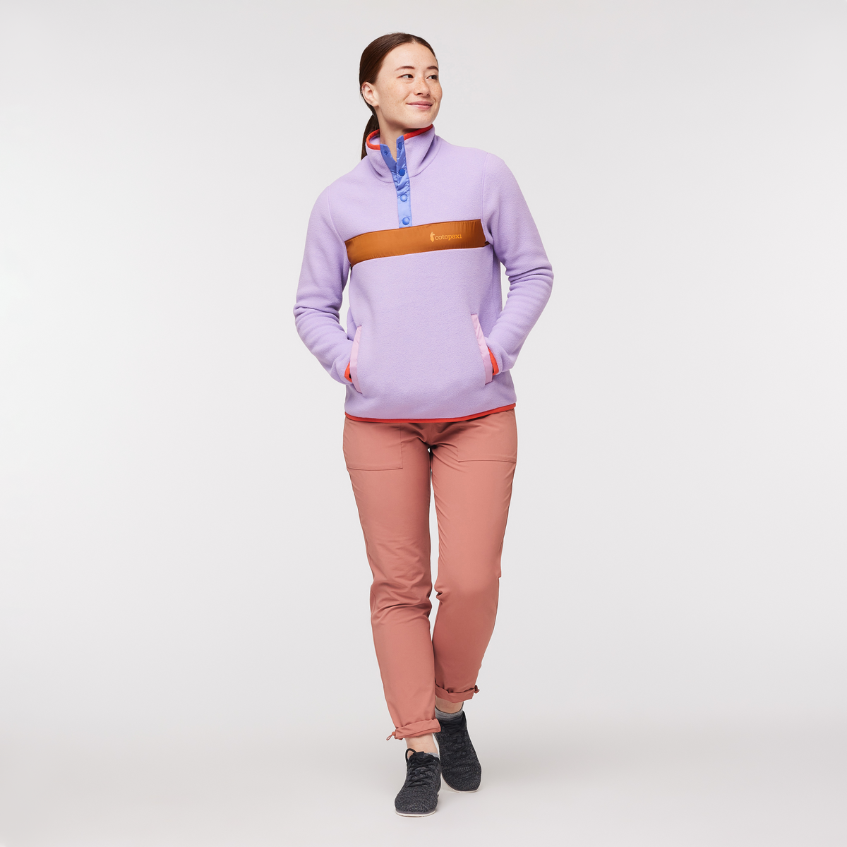 Teca Fleece Pullover - Fresh Flowers