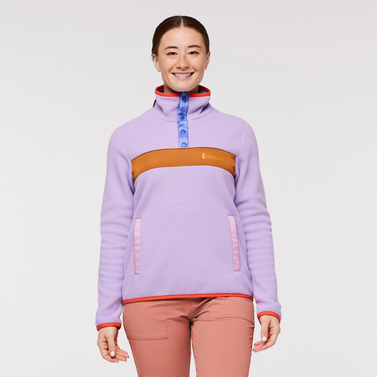 Teca Fleece Pullover - Fresh Flowers