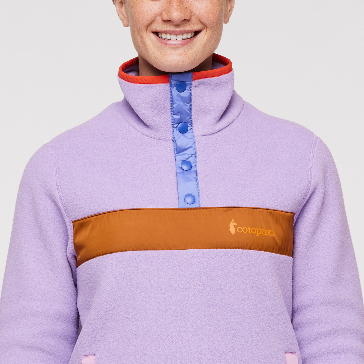 Teca Fleece Pullover - Fresh Flowers
