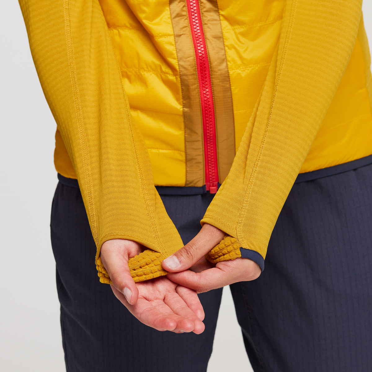 Capa Hybrid Insulated Hooded Jacket - Amber/Sunset