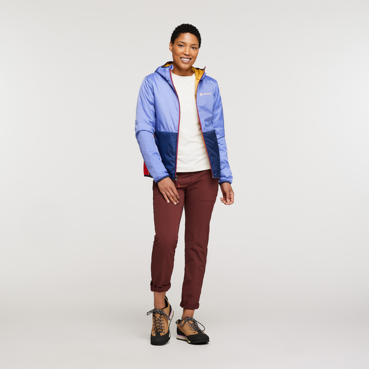 Teca Calido Hooded Jacket - Honeybee
