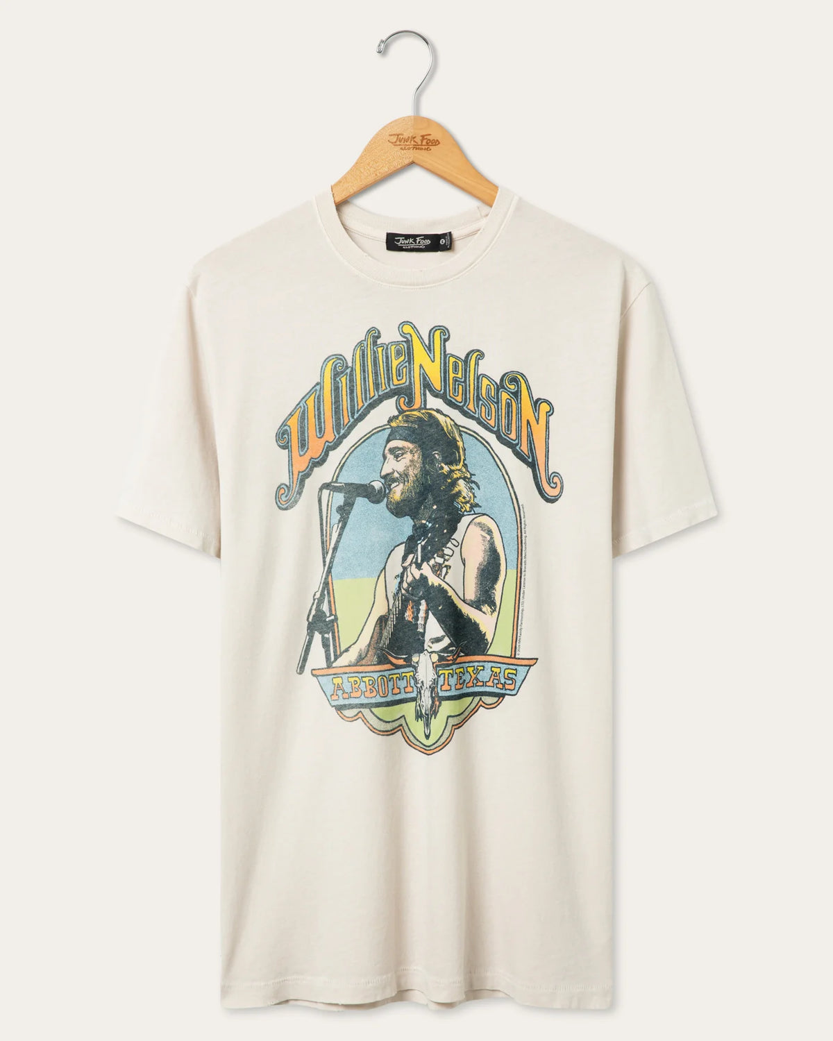 Willie Nelson Abbott Texas Vintage Tee - Birch