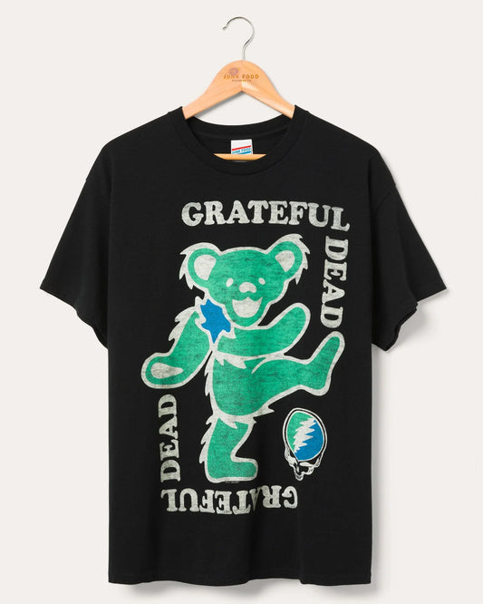Grateful Dead Dancing Bear Flea Market Tee - Black
