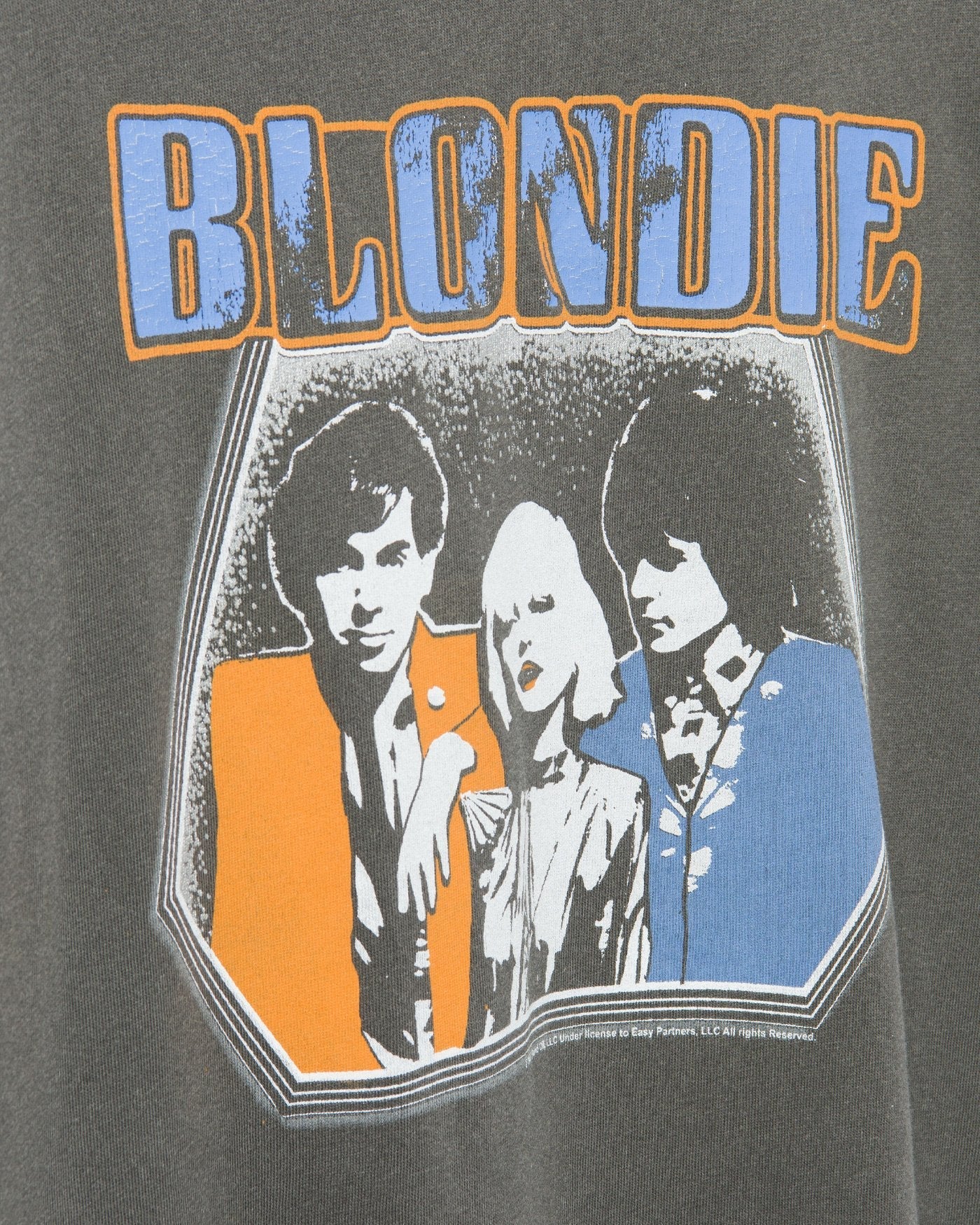 Blondie Glitter Vintage Tee - Black