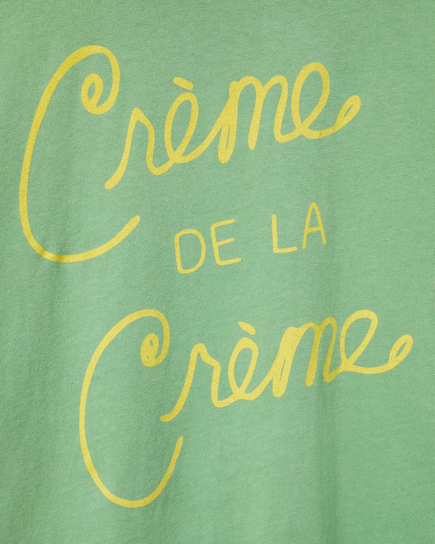 Crème De La Crème Vintage Tee - Peridot