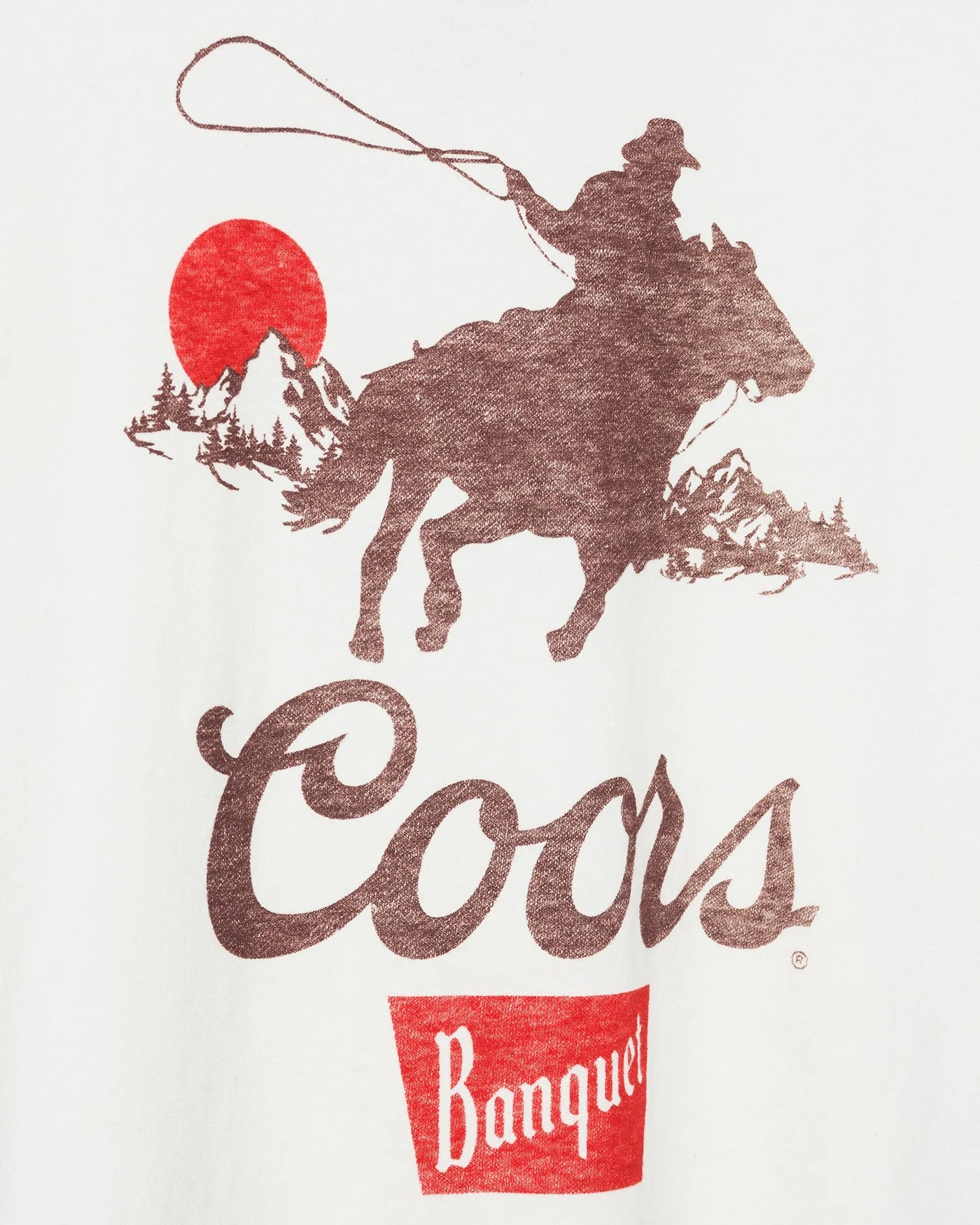 Coors Banquet Cowboy Tee