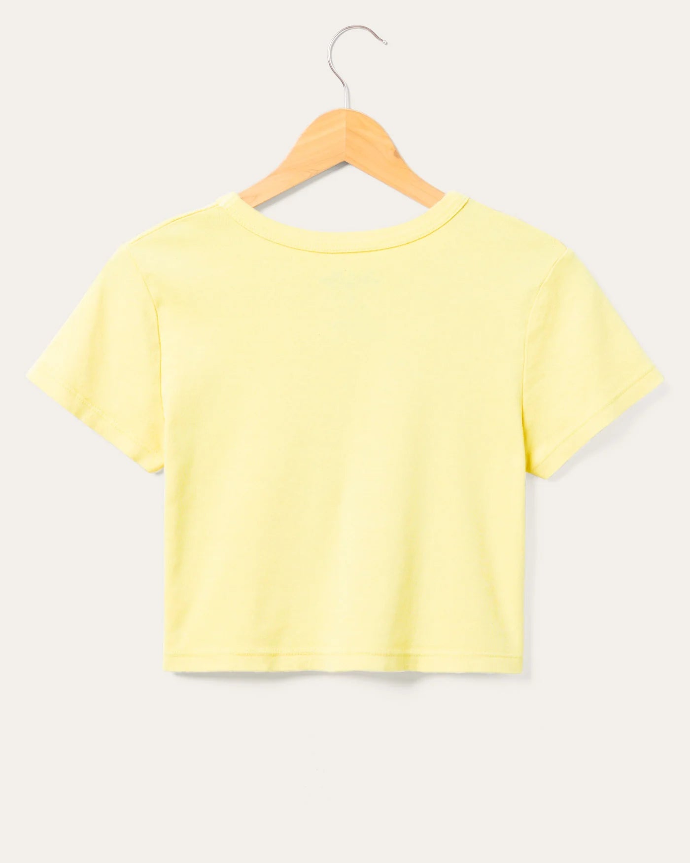 Rolling Stones Glitter Baby Tee - Yellow