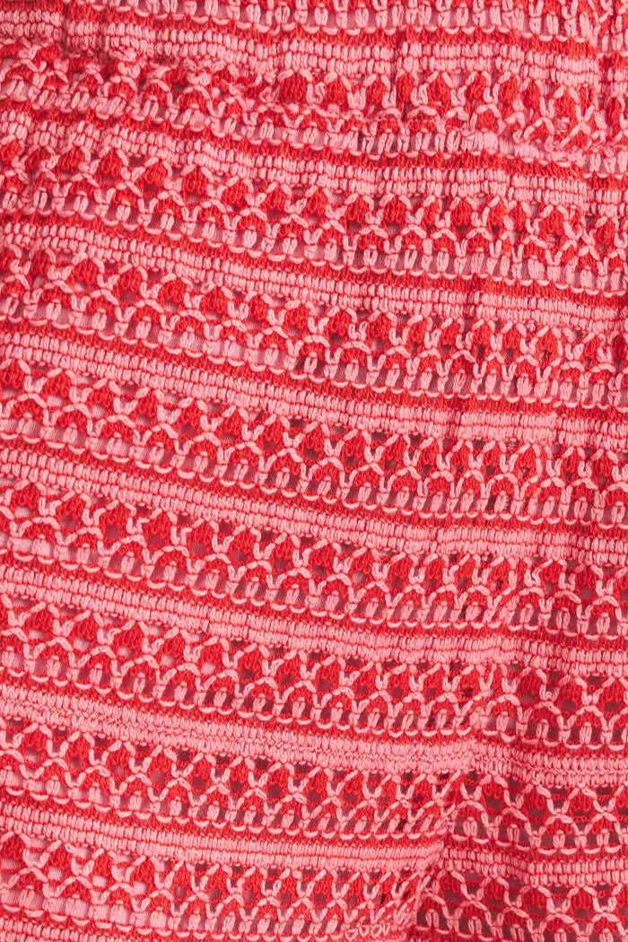 Arezzo Crochet Short - Red Hot