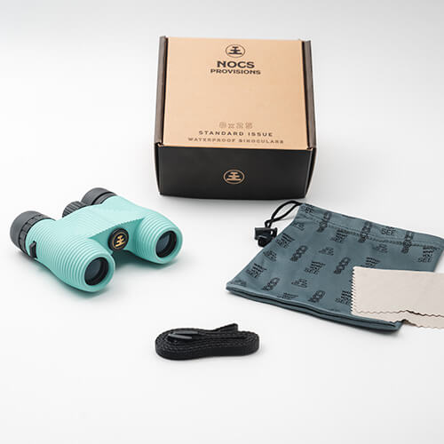 Standard Issue Waterproof Binoculars 8x25 - Sea Foam Green