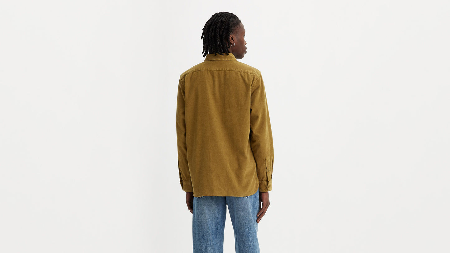 Jackson Worker Shirt - Mustard Olive