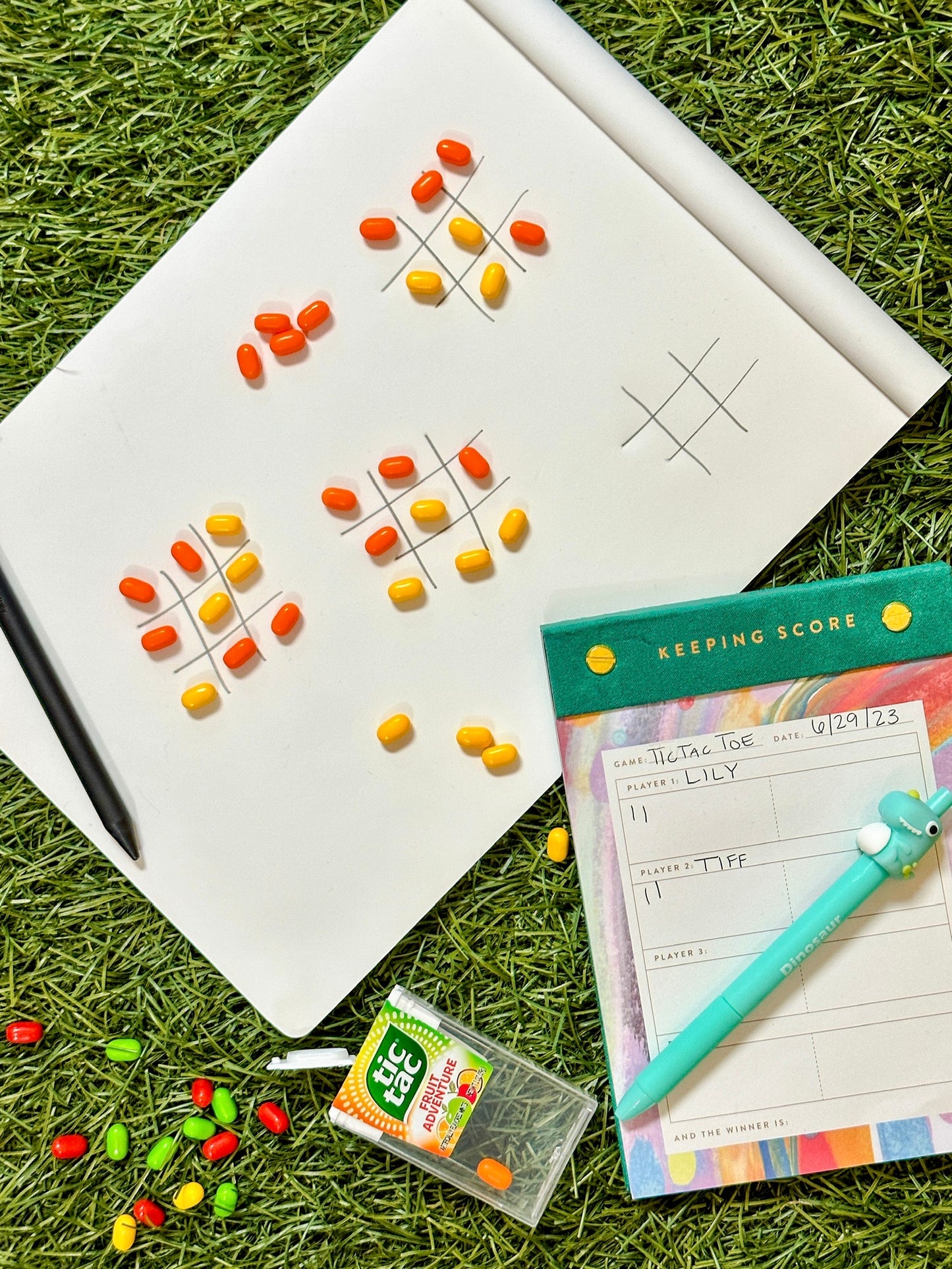 Post Bound Notepad - Game Score