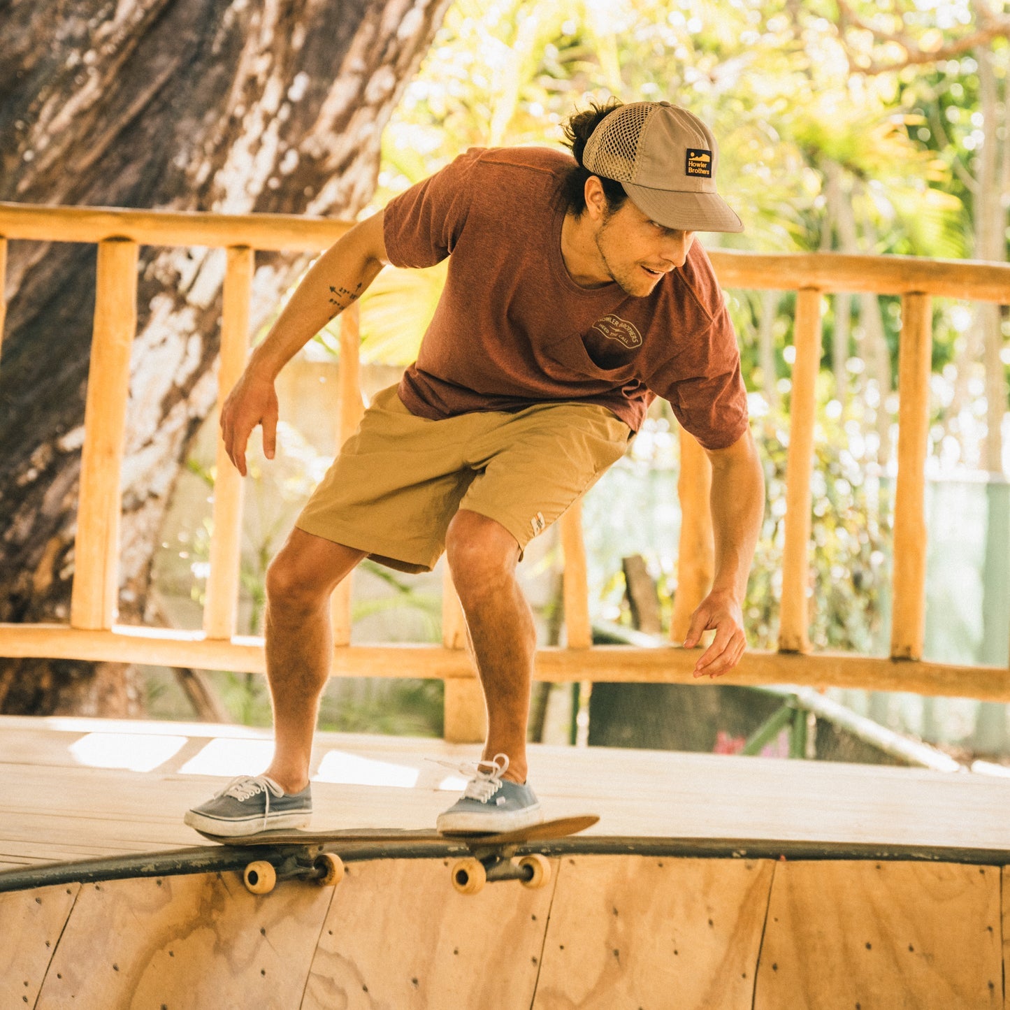 Tech Strapback - Howler Arroyo : Khaki