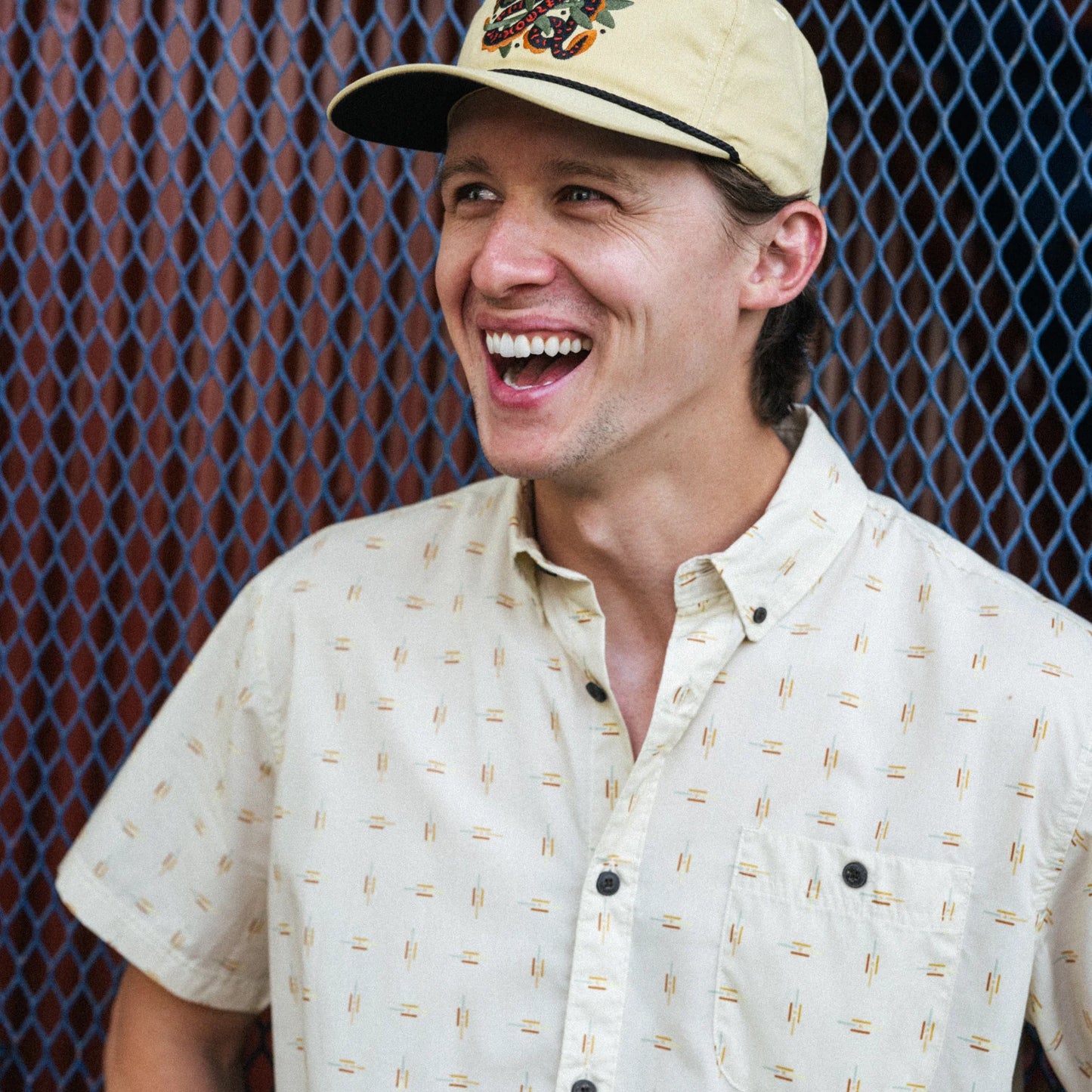 Mansfield Shirt: Desmond - Cream