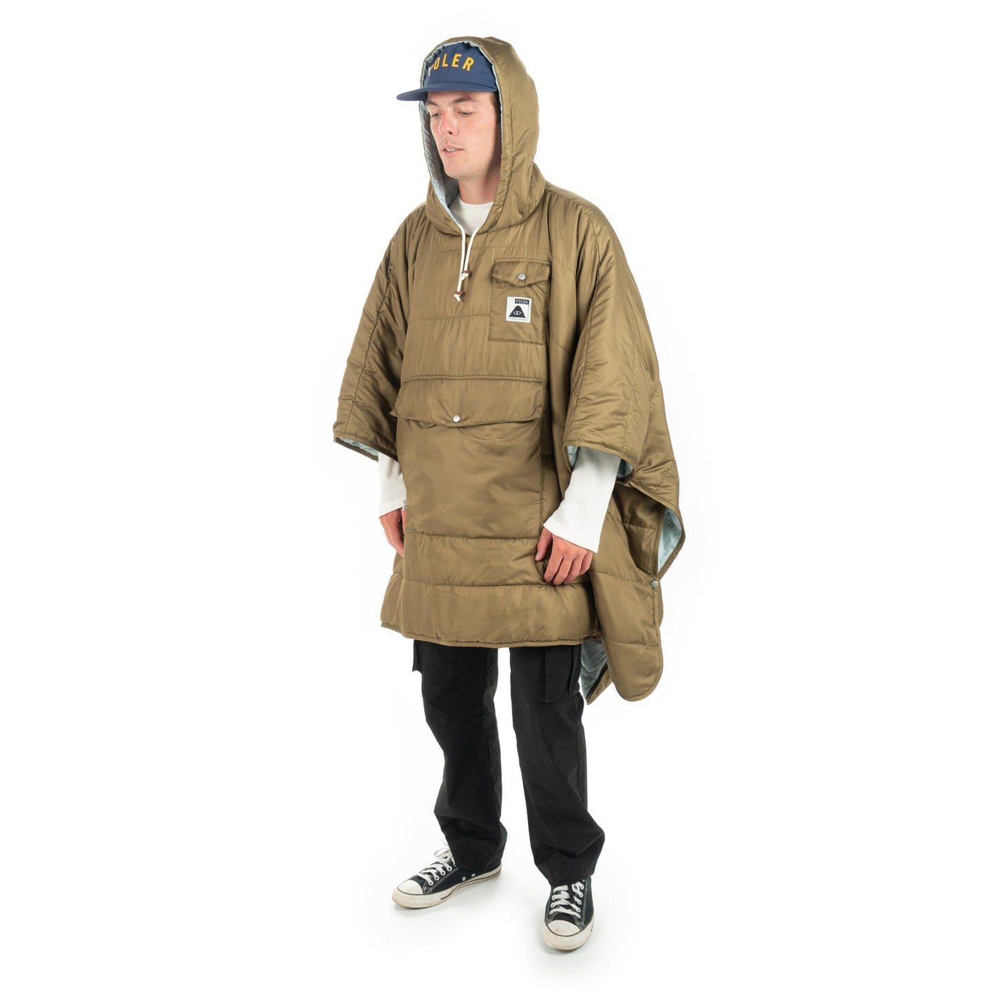 Reversible Poncho - Rockies