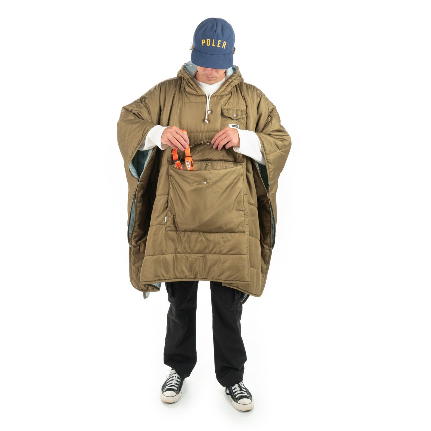 Reversible Poncho - Rockies