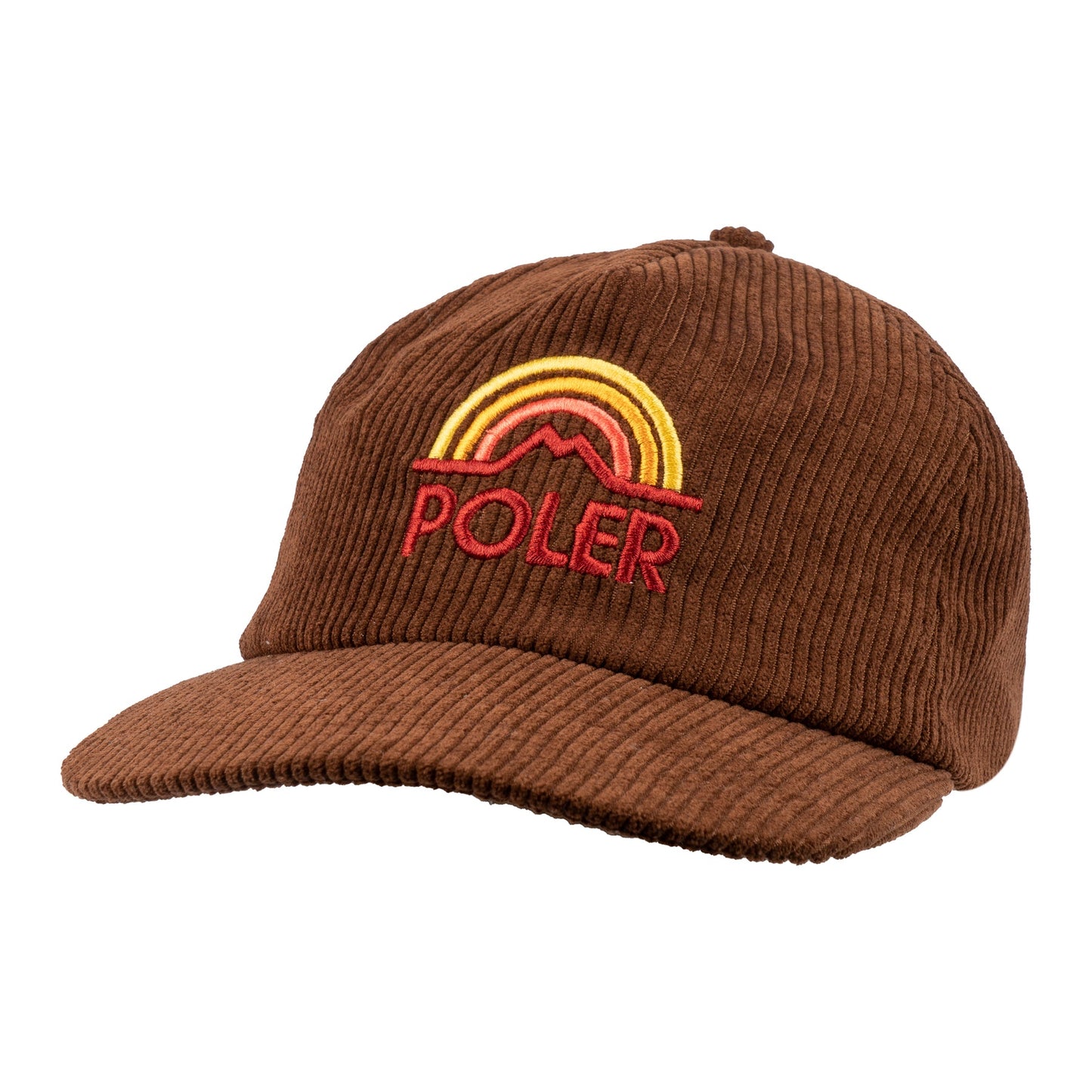 Mtn Rainbow Hat - Brown