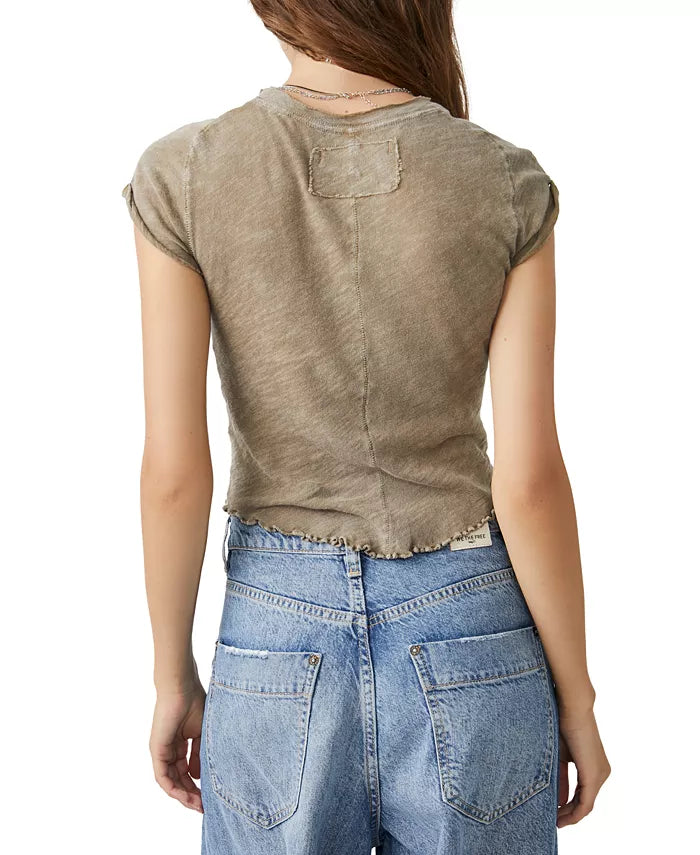 Be My Baby Tee - Tropical Nut