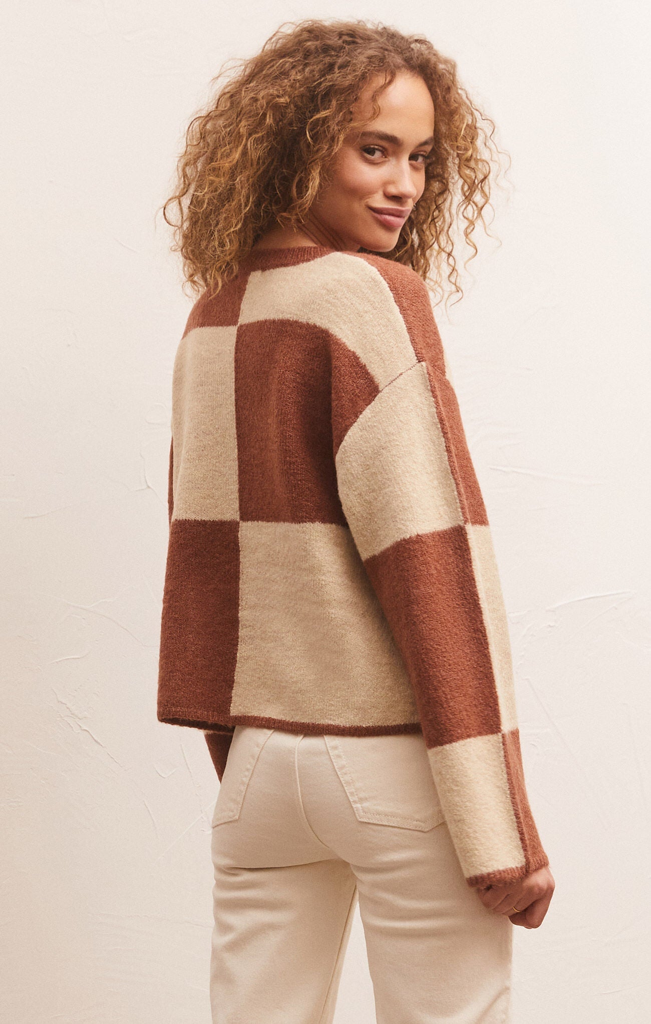 Rosi Blocked Sweater - Penny