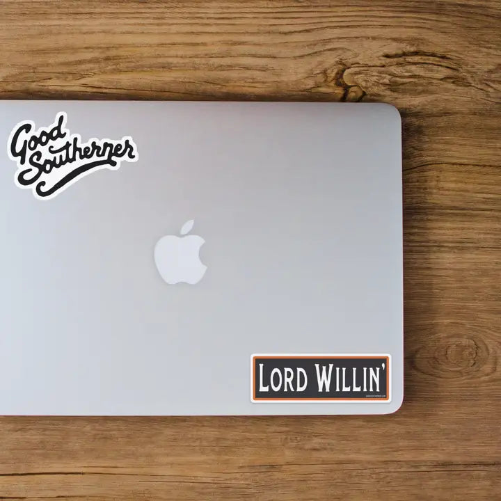 Lord Willin' Sticker