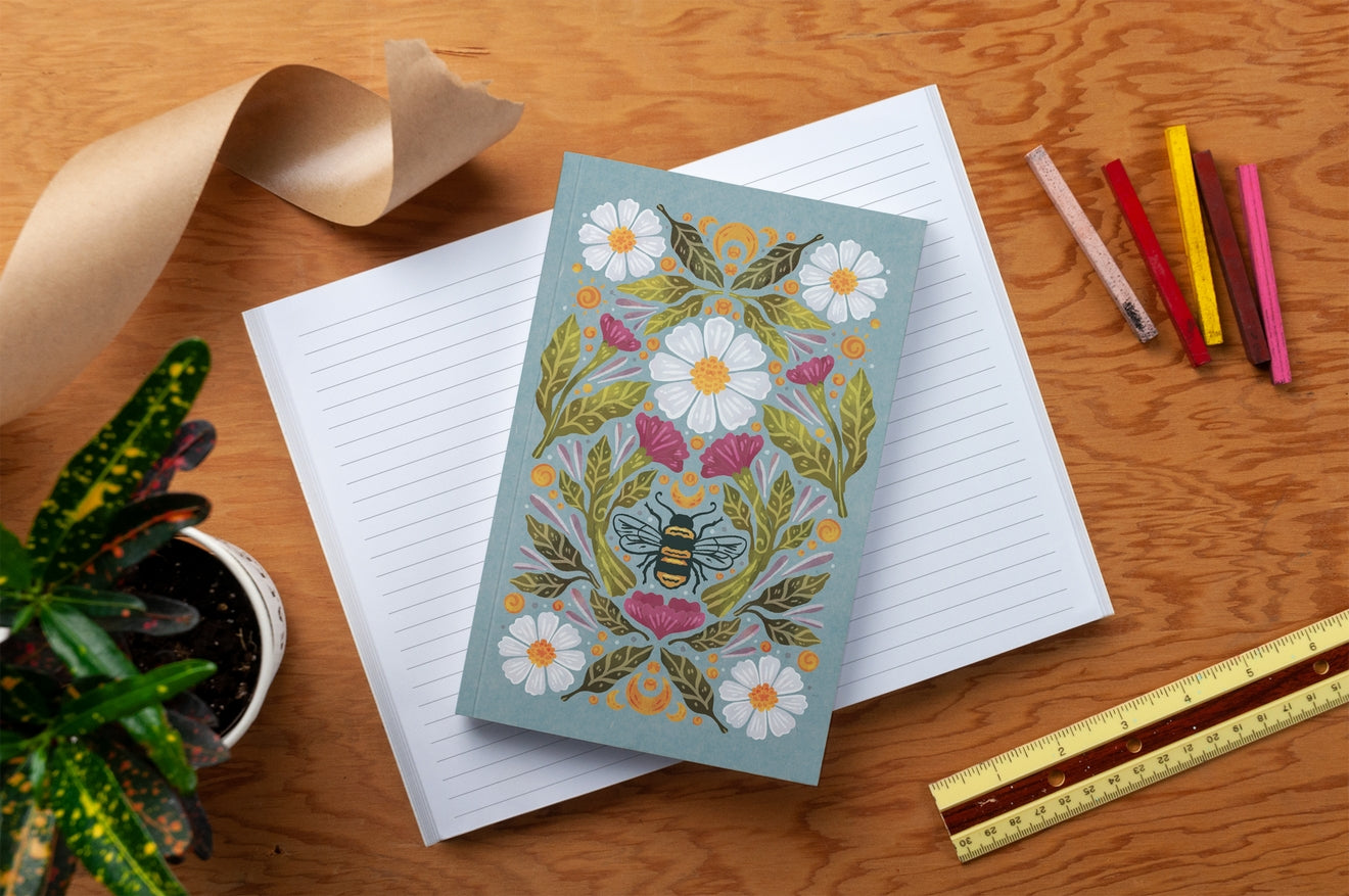 Honeybee Tea Classic Layflat Notebook