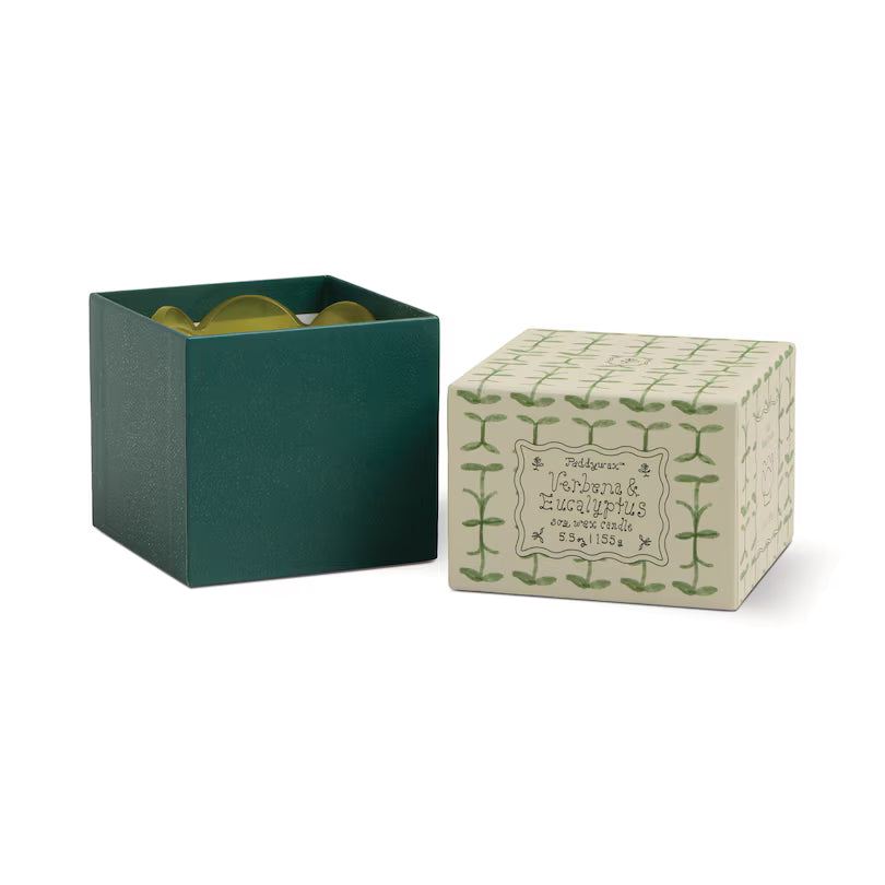 Tulip 5.5oz Glass Candle - Verbena Lemongrass