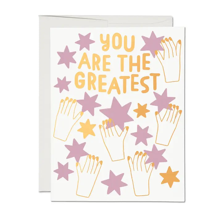 Clapping Hands Greeting Card