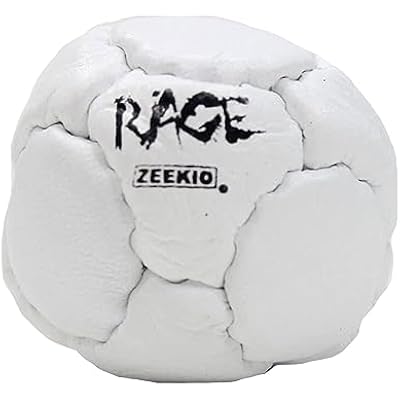 14 Panel Footbag - White