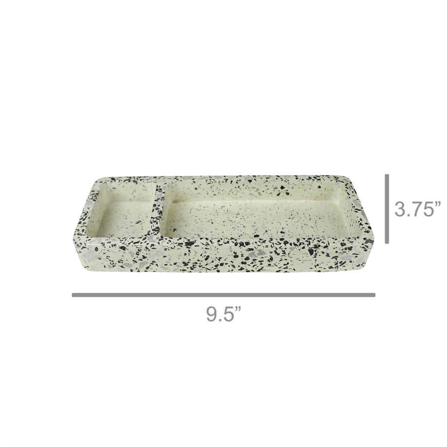 Organizer, White Terrazzo