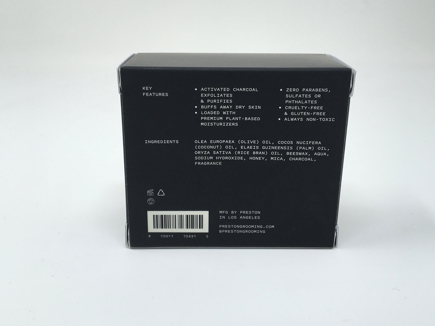 Bar Soap - Leather 5.5 Floz