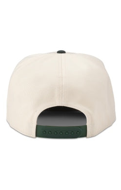 Pickleball Social Club Roscoe Hat - Ivory/Dark Green